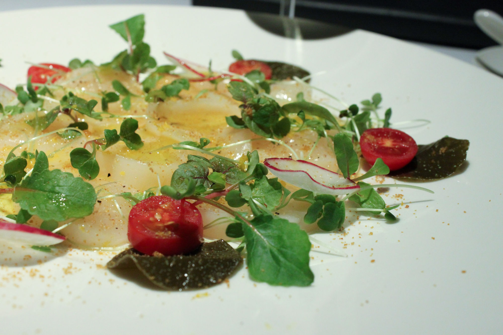 caffe b italian restaurant new menu macau lifestyle carpaccio di capesante