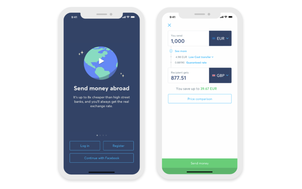 transfer wise finance apps