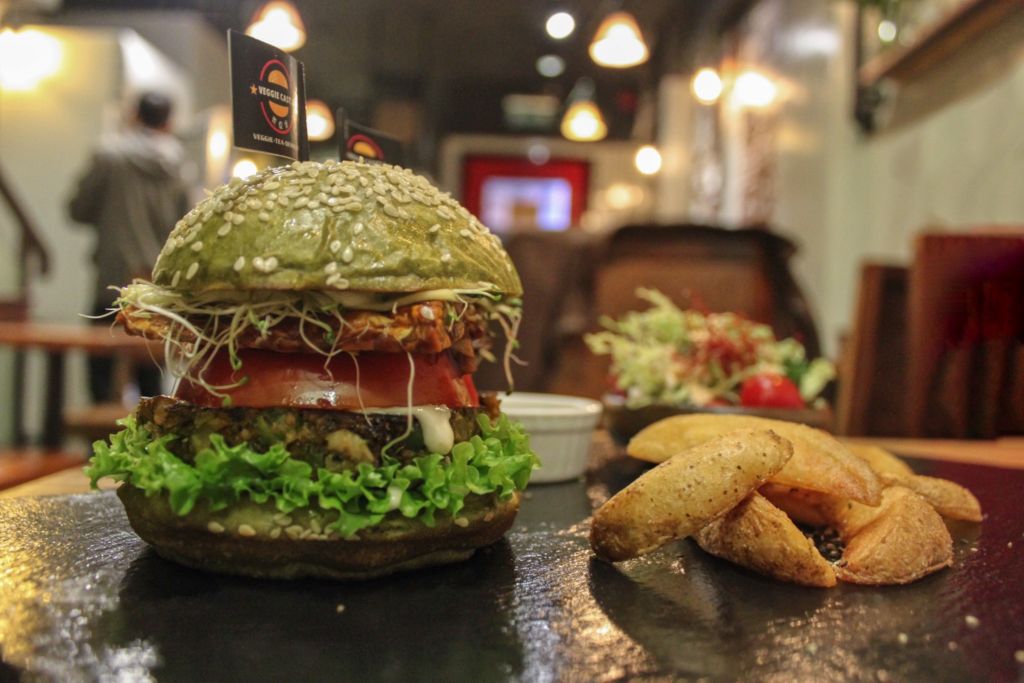 vegetarian burgers veggie castle macau lifestyle