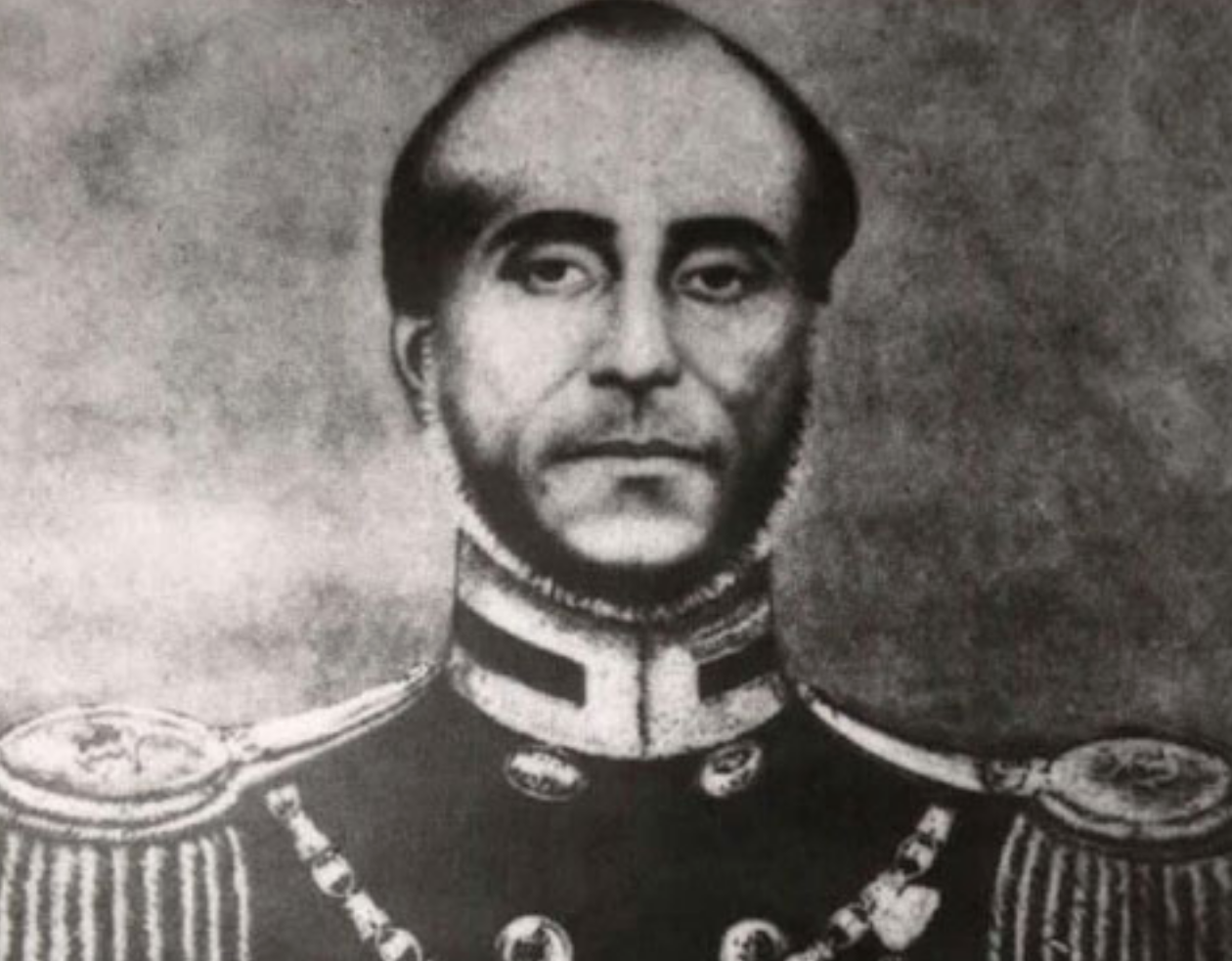 Governor Ferreira do Amaral Black and White Portrait