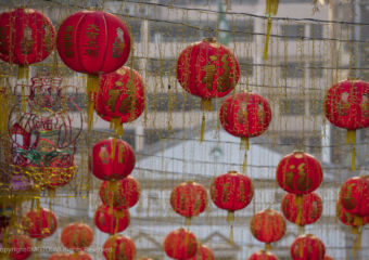 Red Chinese New Year Balloons Macao Tourism Credit