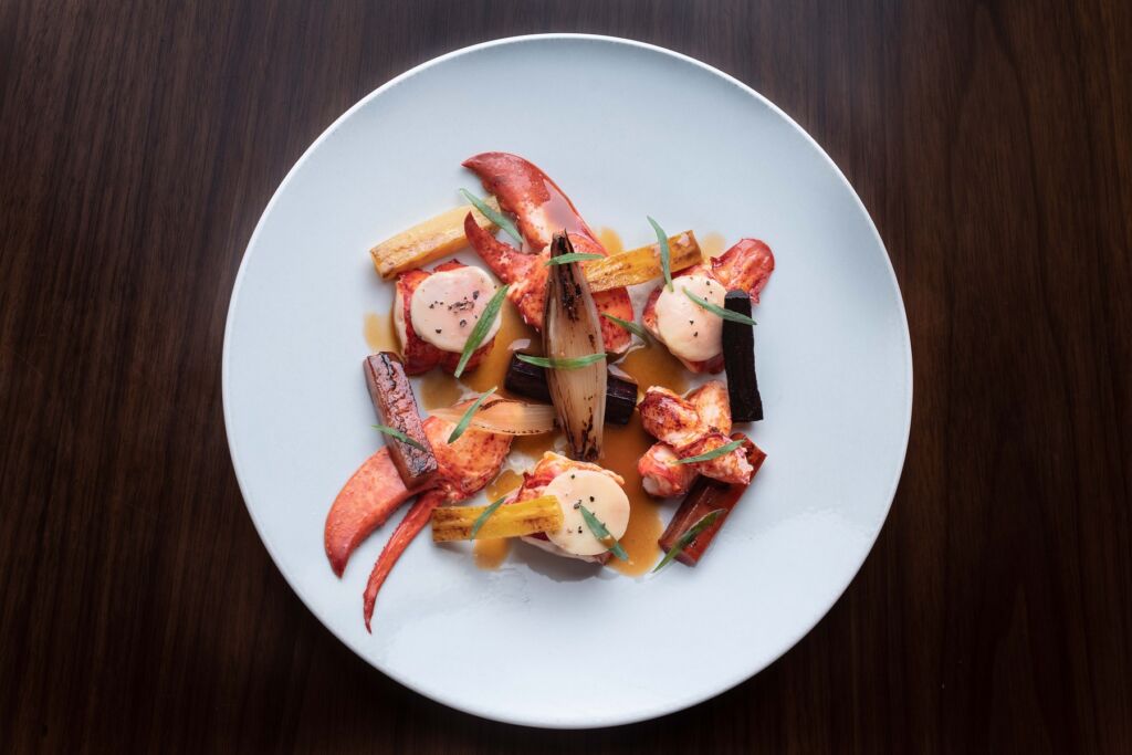 SOMM – Valentine’s Day – Boston Lobster a L’americaine with Veal Bone Marrow & Winter Roots