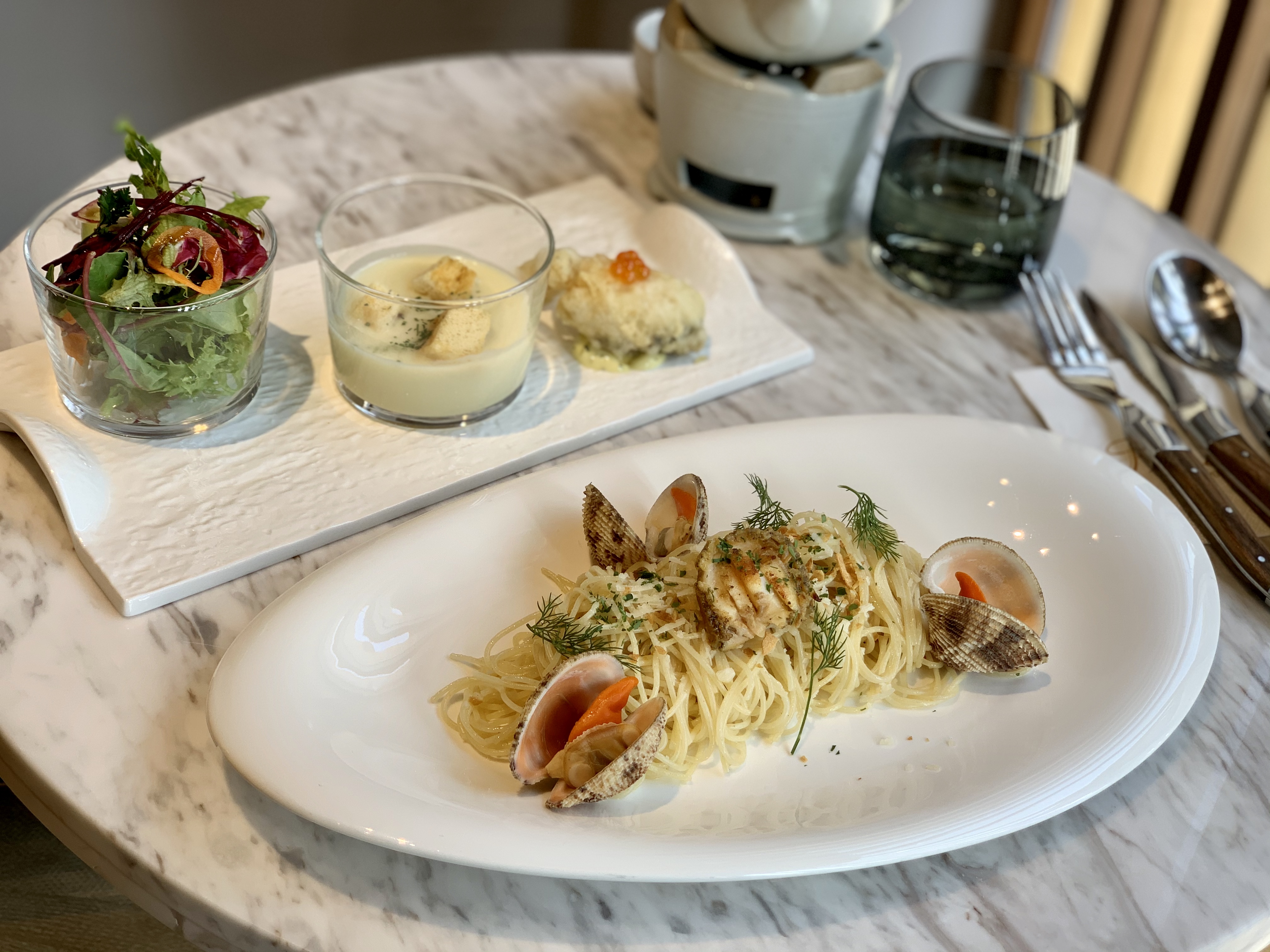 Spaguetti Set Lunch Menu at Padre Restaurant Macau Lifestyle Indoors