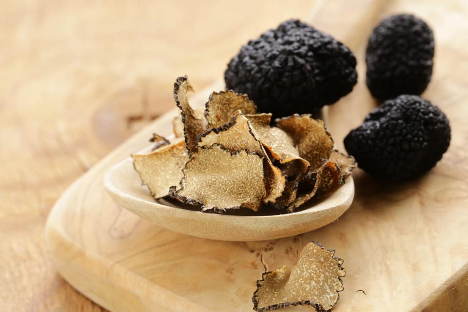 truffles at caffé b