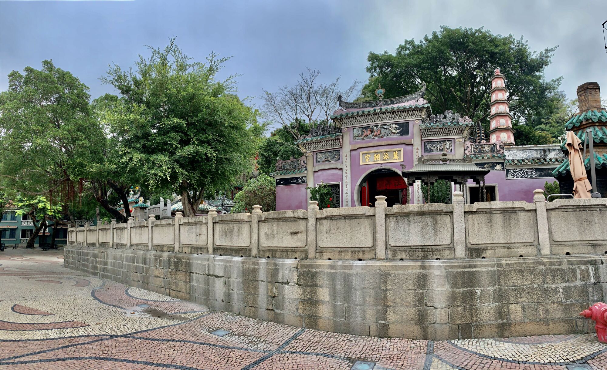 A Ma Temple Wide View Macau Lifestyle São Lourenço Macau