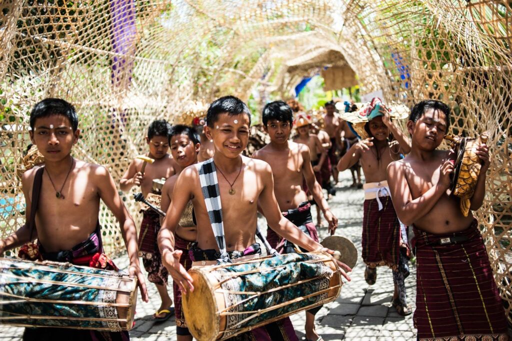 Bali Yoga Festival Locals Singings