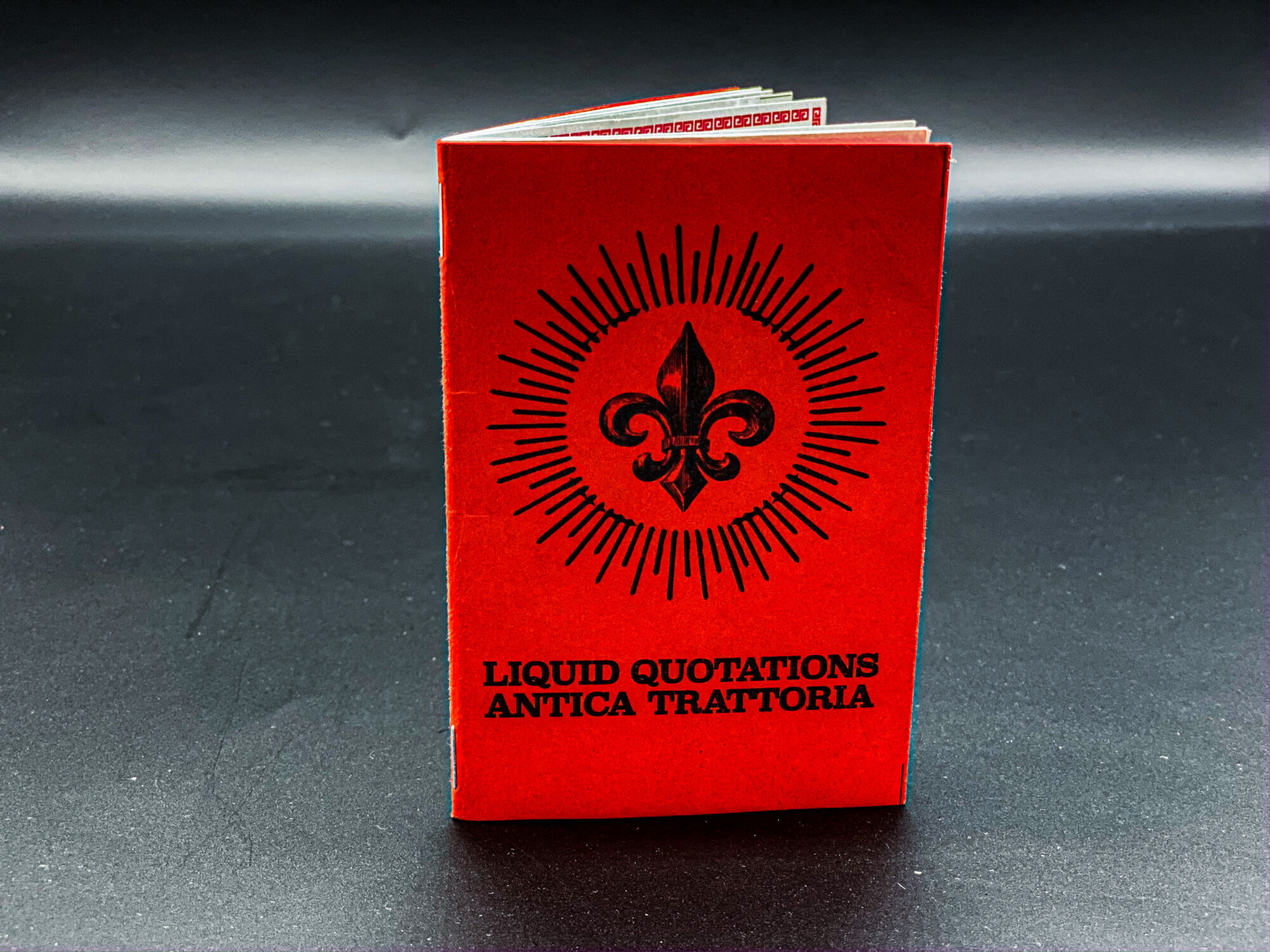 antica trattoria bruno santos little red cocktail book