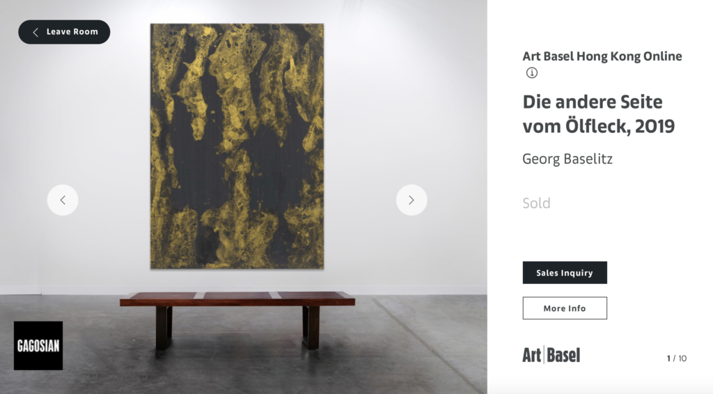 art basel online gargosian die andere seite vom olfleck