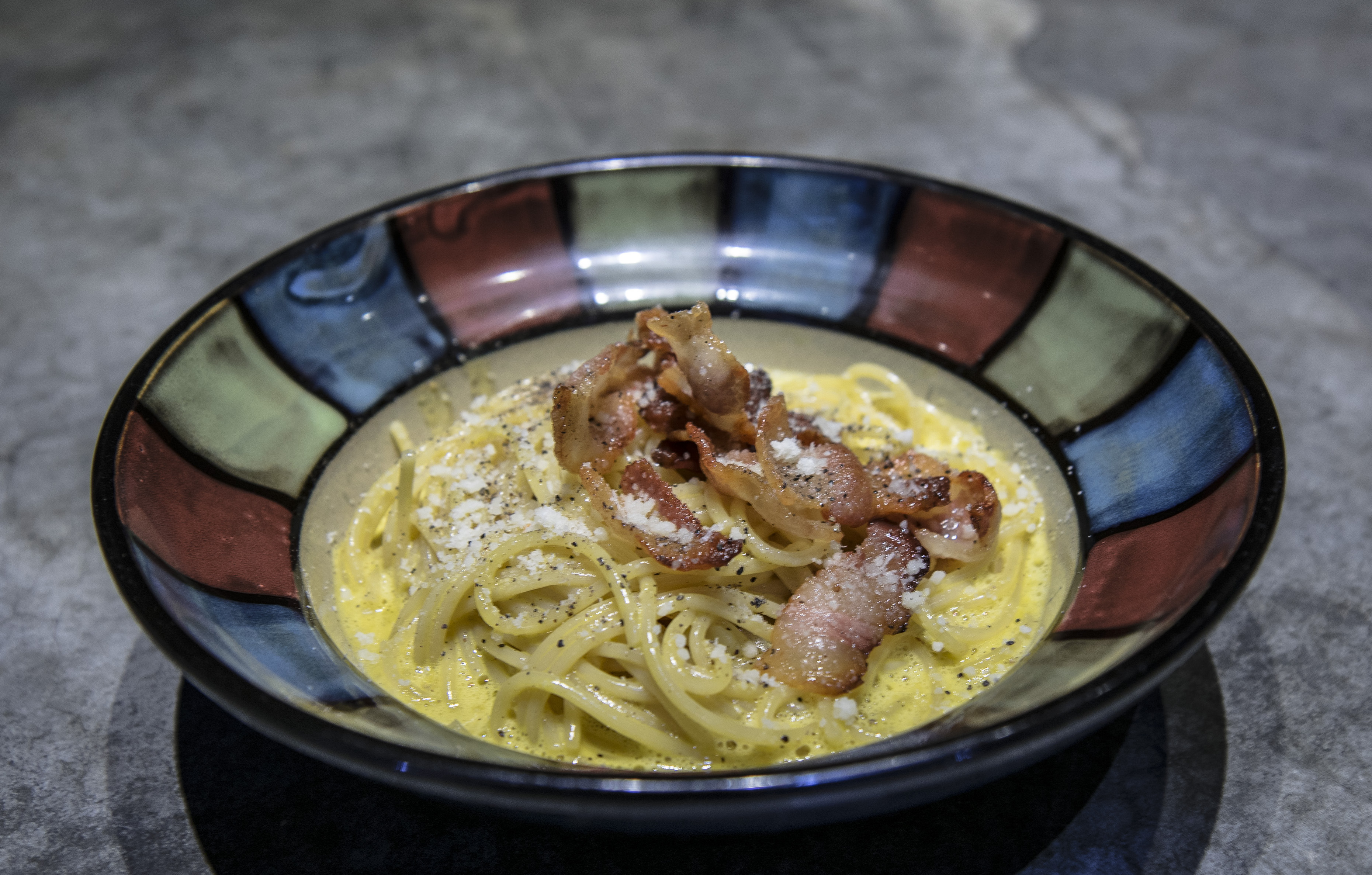 Ask For Alonzo Spaghetti Carbonara april hong kong hot tables