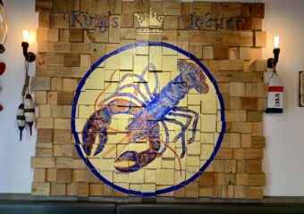 Kings Lobster Painting on the Wall Macau Lifestyle