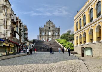 Ruins of St Paul From Afar Macau Lifestyle Family-Friendly Macau Guide