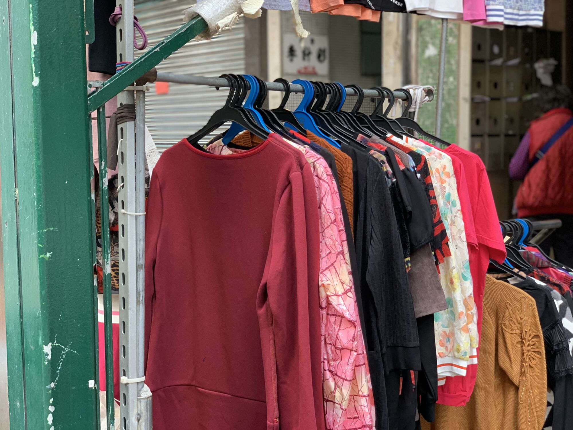 Street Stalls in Barra Clothing Stall Macau Lifestyle