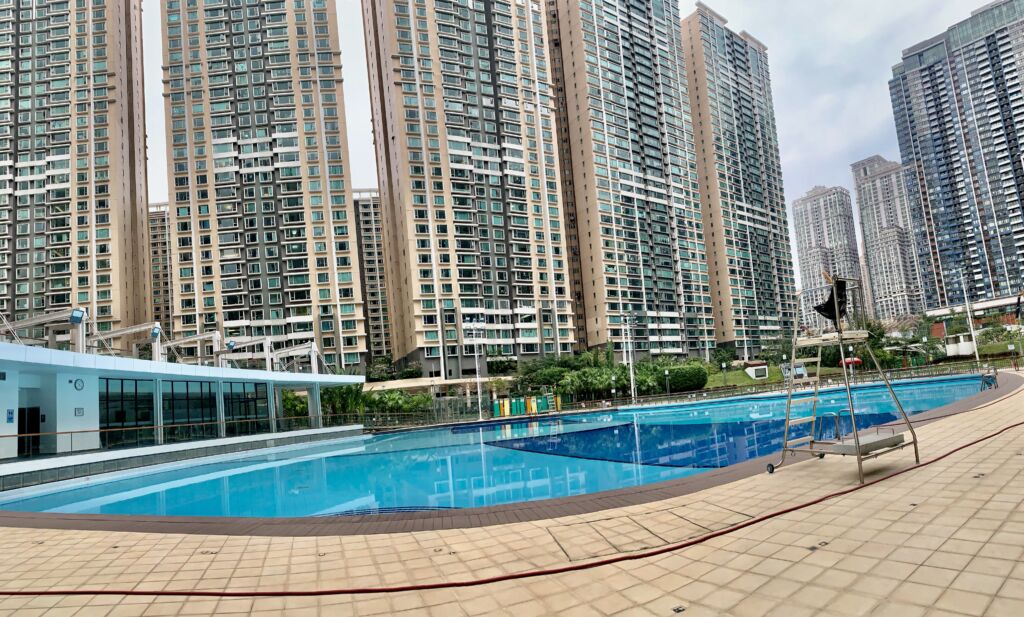 Taipa Central Park Pool Macau Lifestyle