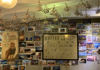 Wonderwall Cafe Board with Coffee Macau Lifestyle