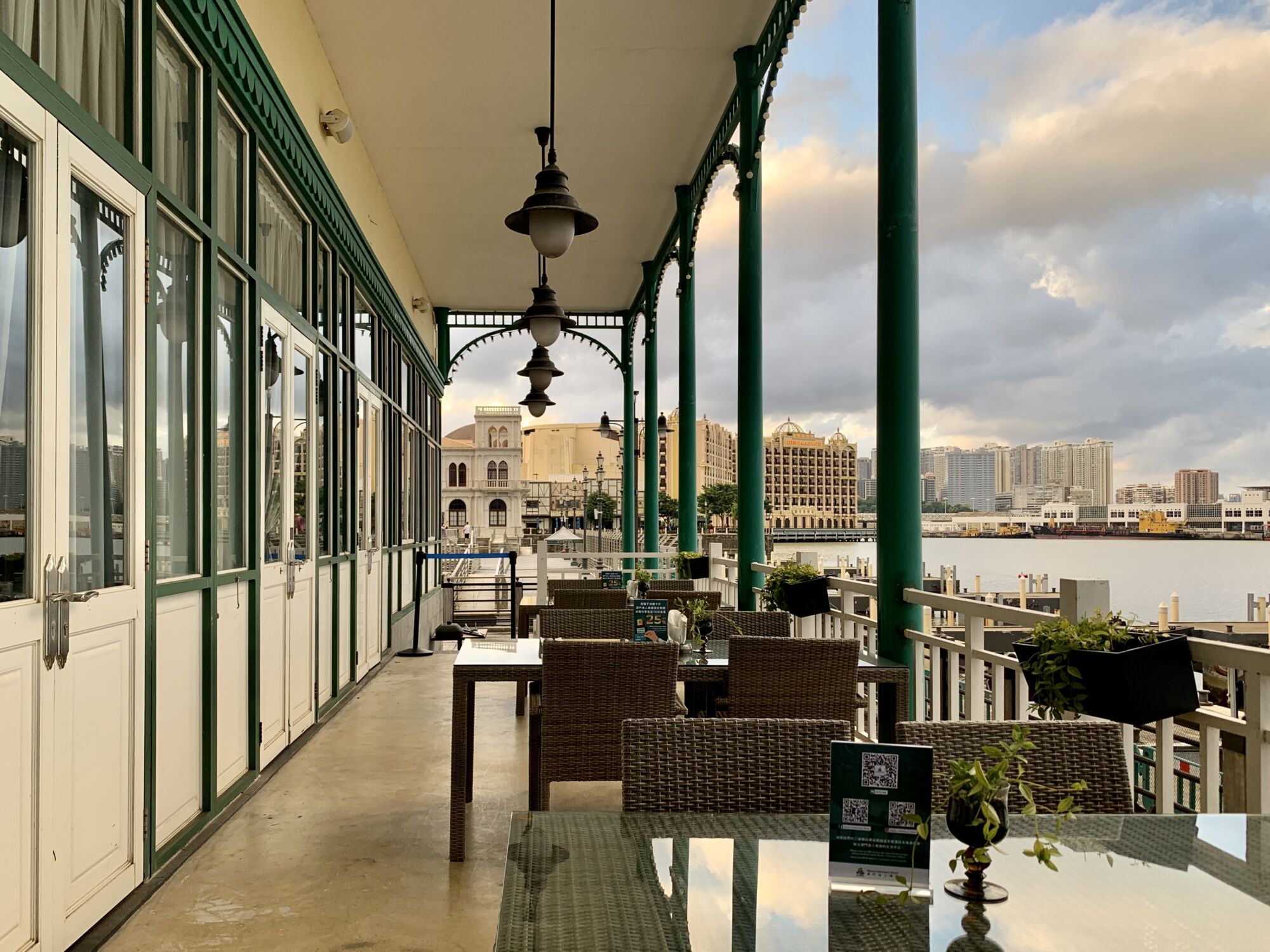 Capriccio Fishermans Wharf Outside Terrace Area Macau Lifestyle