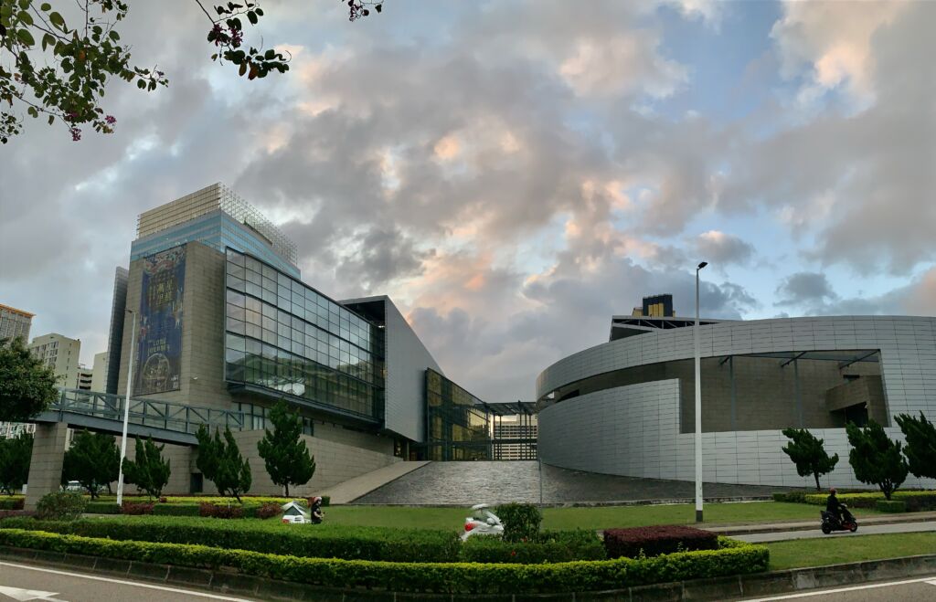 Macao Cultural Centre Outside Wide View Lateral Macau Lifestyle