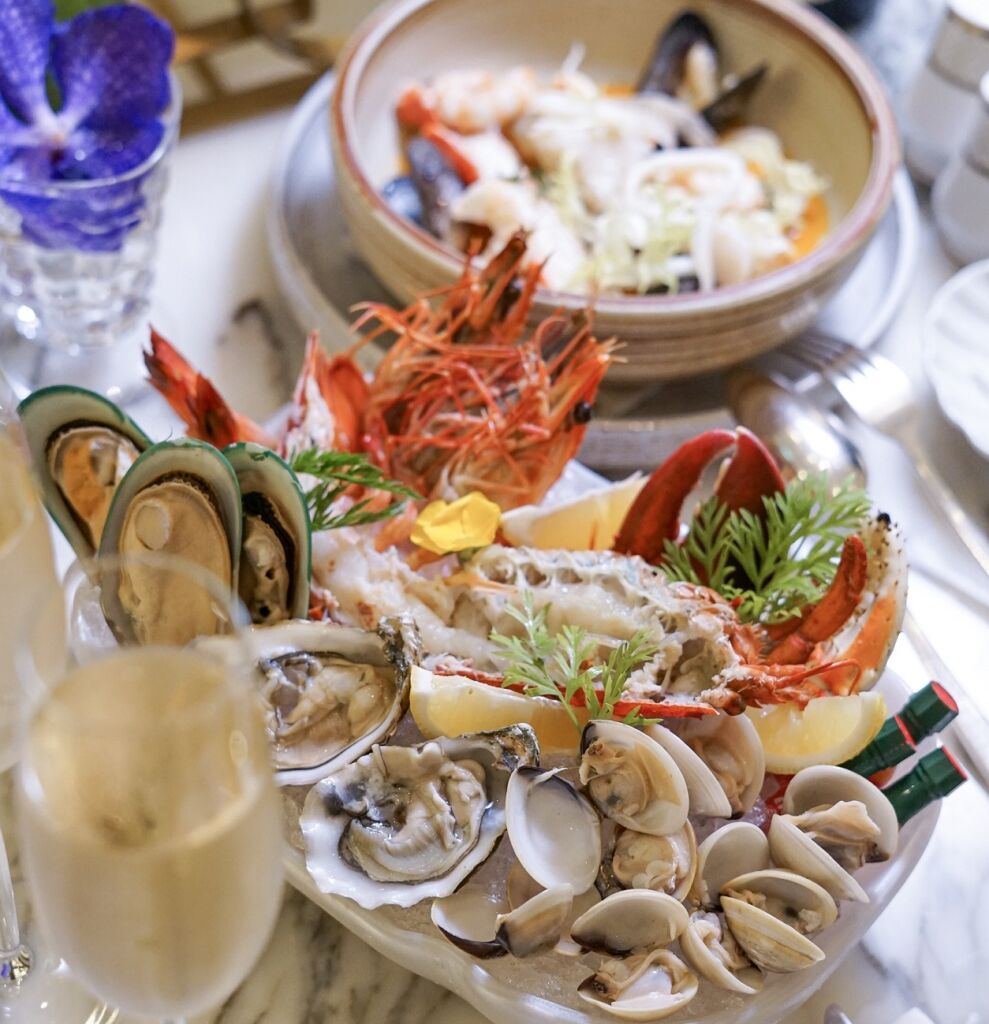 The Ritz-Carlton Café – Seafood options of Mother’s Day Brunch