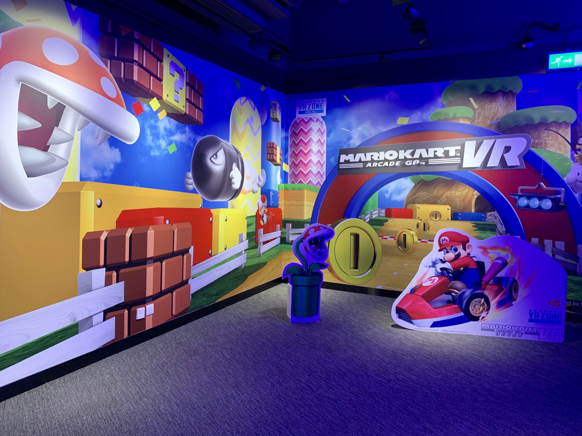 VR Zone Fishermans Wharf Inside Mario Karts Poster Macau Lifestyle Activity Classes for Adults