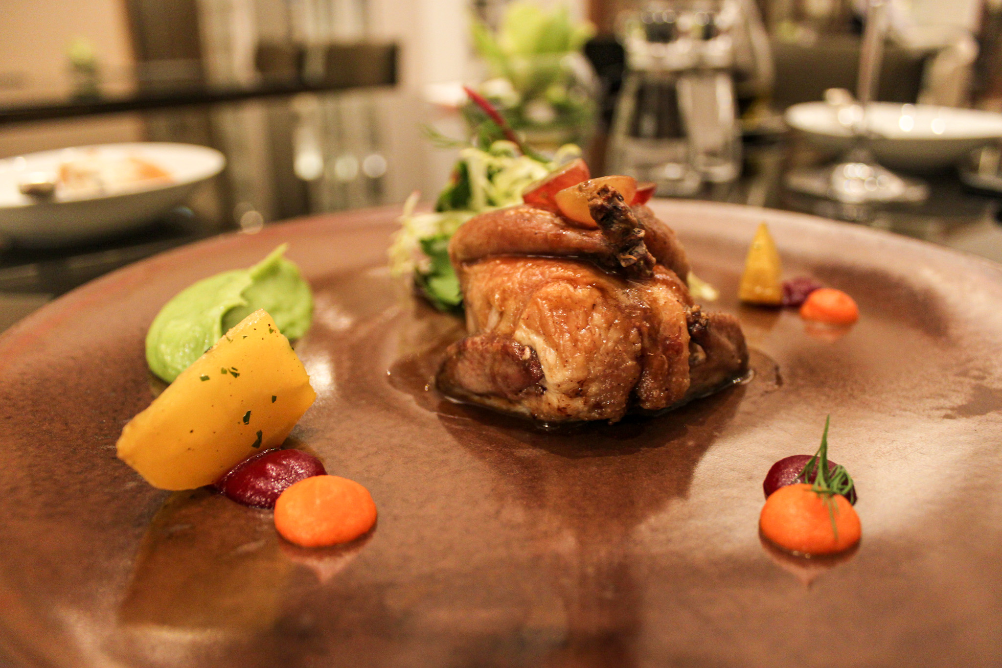 french quail let's have lunch in spring the manor st regis macao