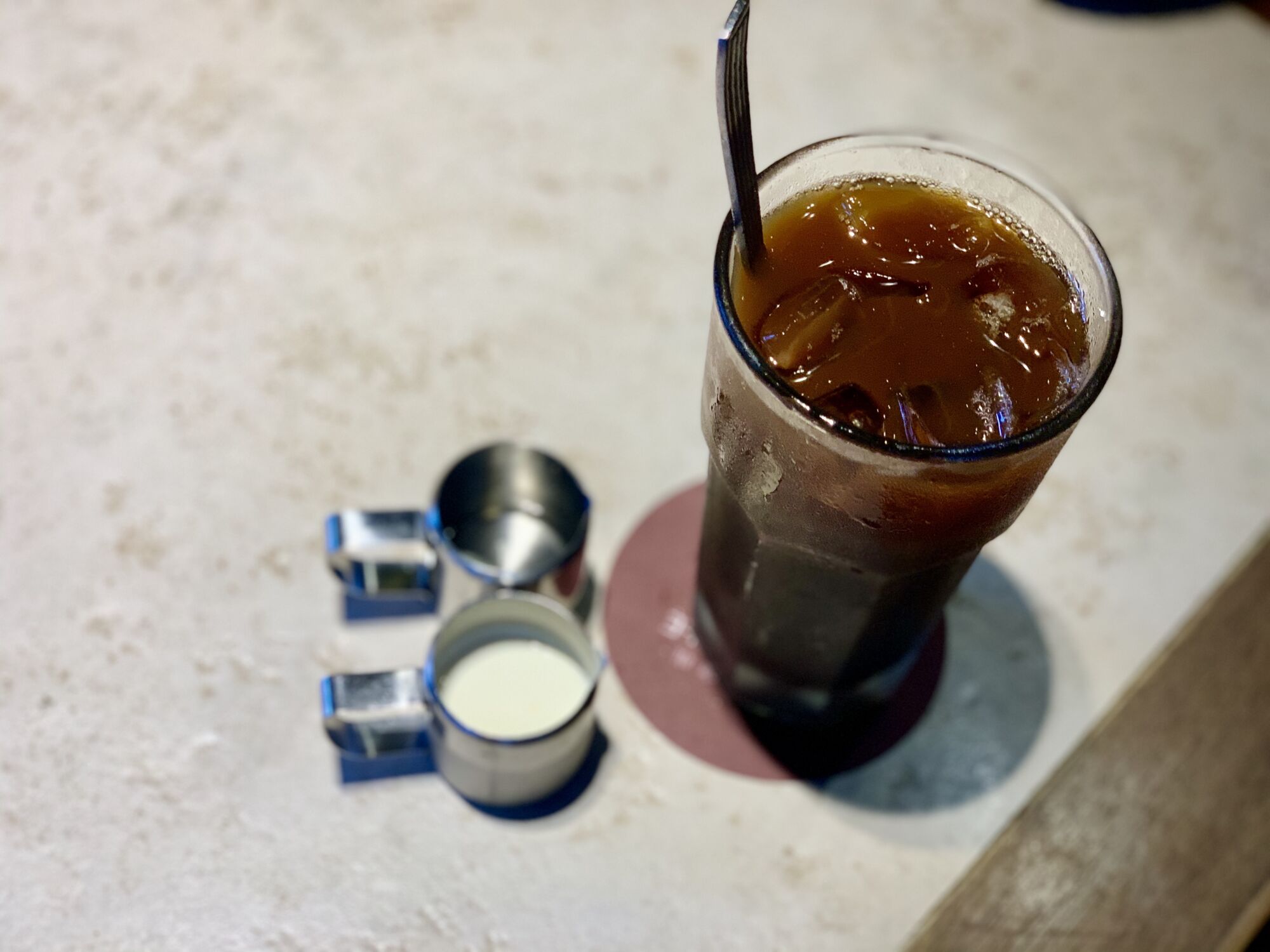 Coffee Milk and Tea from Alves Cafe Mirrored Image Macau Lifestyle