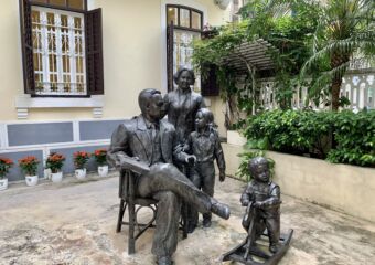 General Ye Ting Former Residence Outdoor Sculptures of the Family Macau Lifestyle