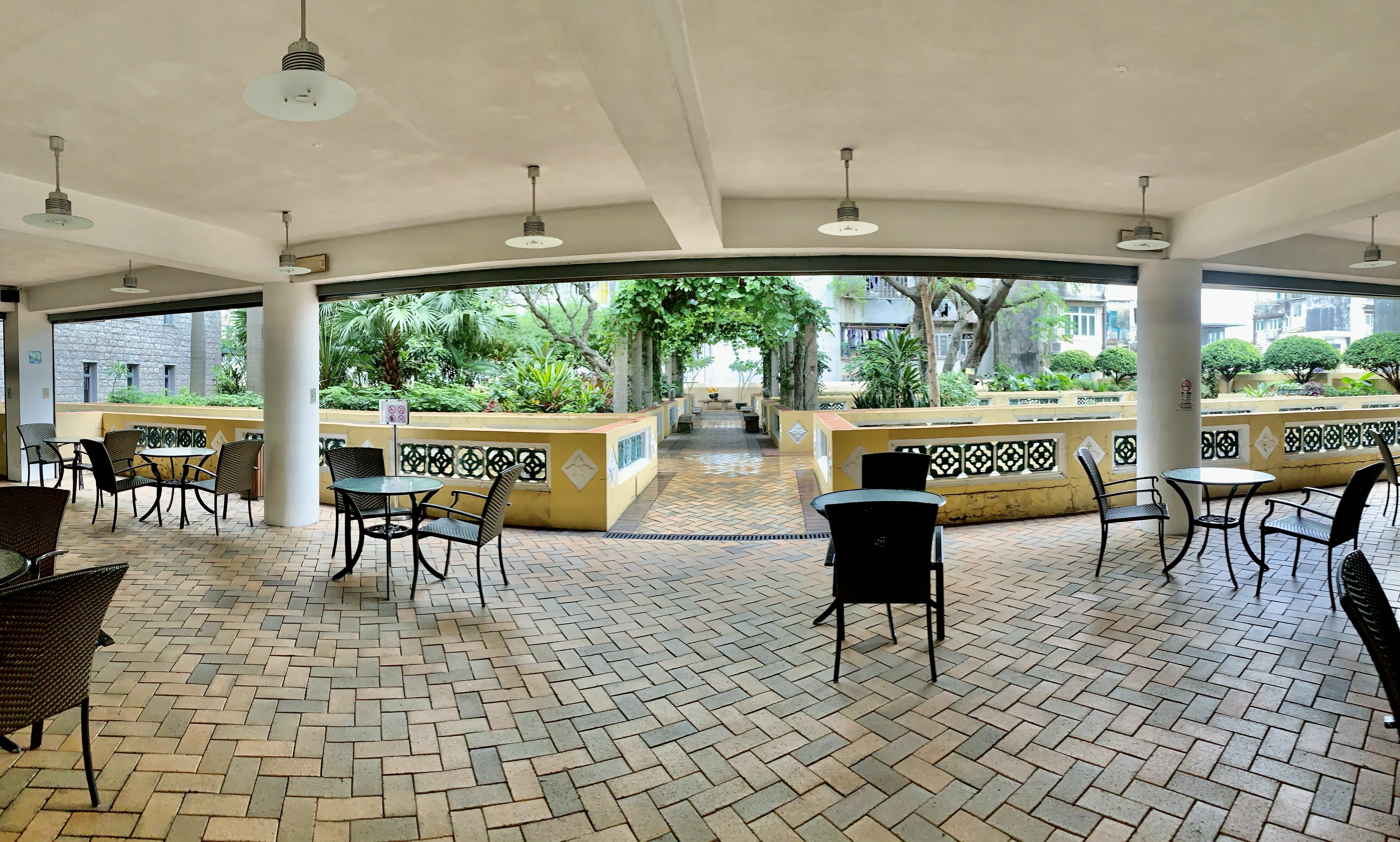 Sir Robert Ho Tung Terraced Area Covered Macau Lifestyle