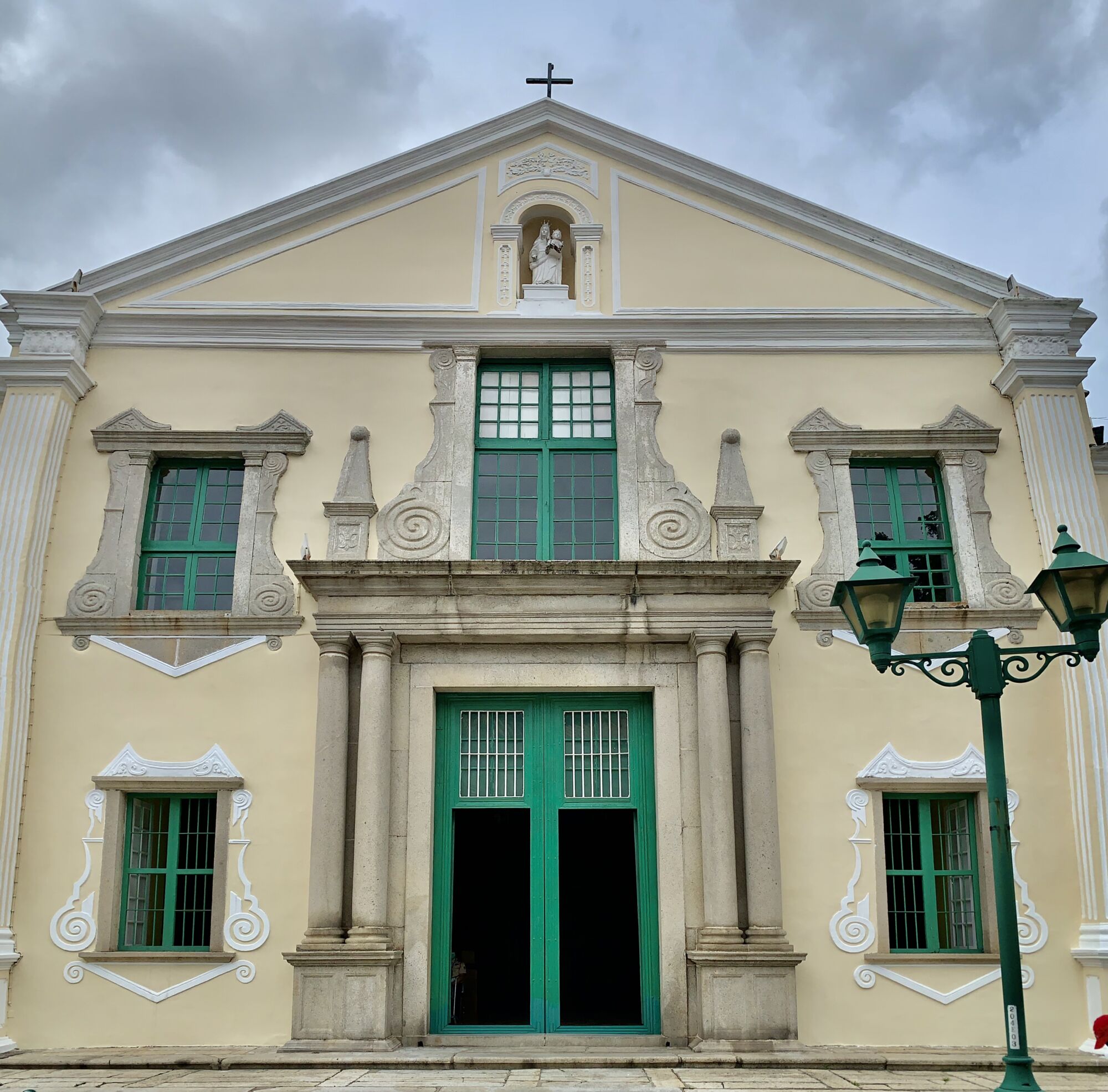 St Augustine Church Full Front Outdoor Macau Lifestyle