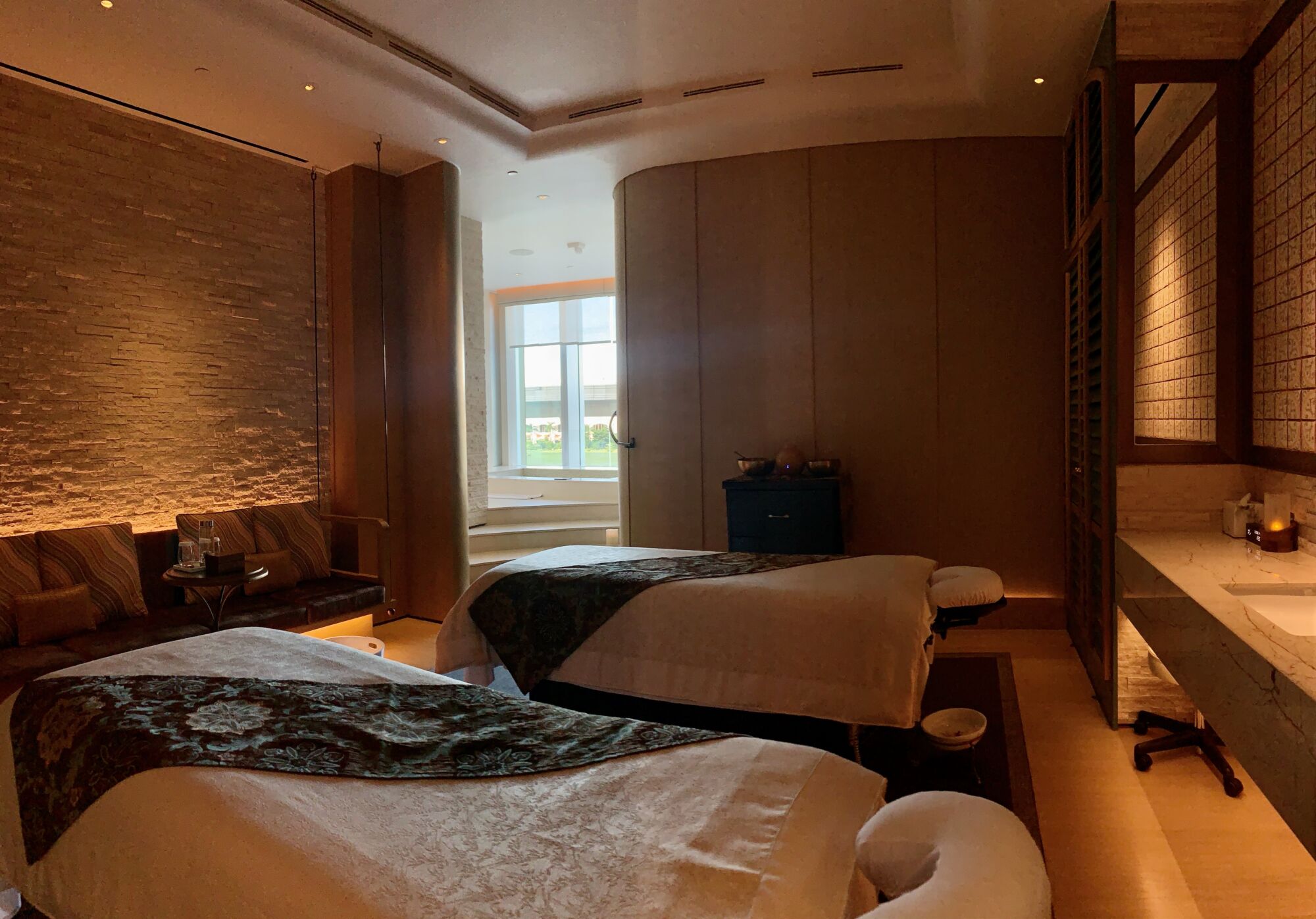 MGM Cotai Tria Spa Interior Treatment Room Macau Lifestyle