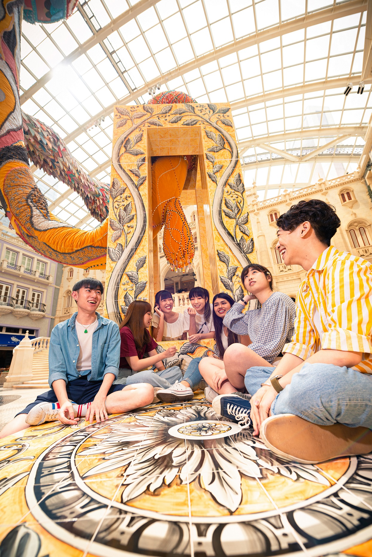 MGM Macau summer activities fun at grande praca