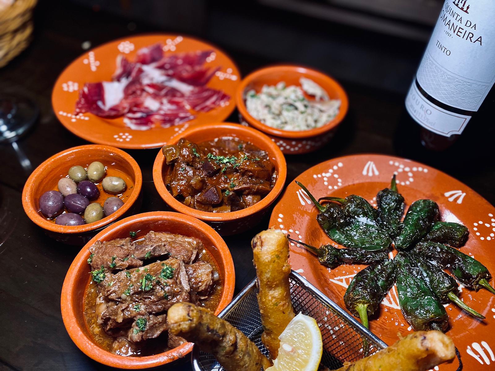 tapas at three sardines on the table macau lifestyle