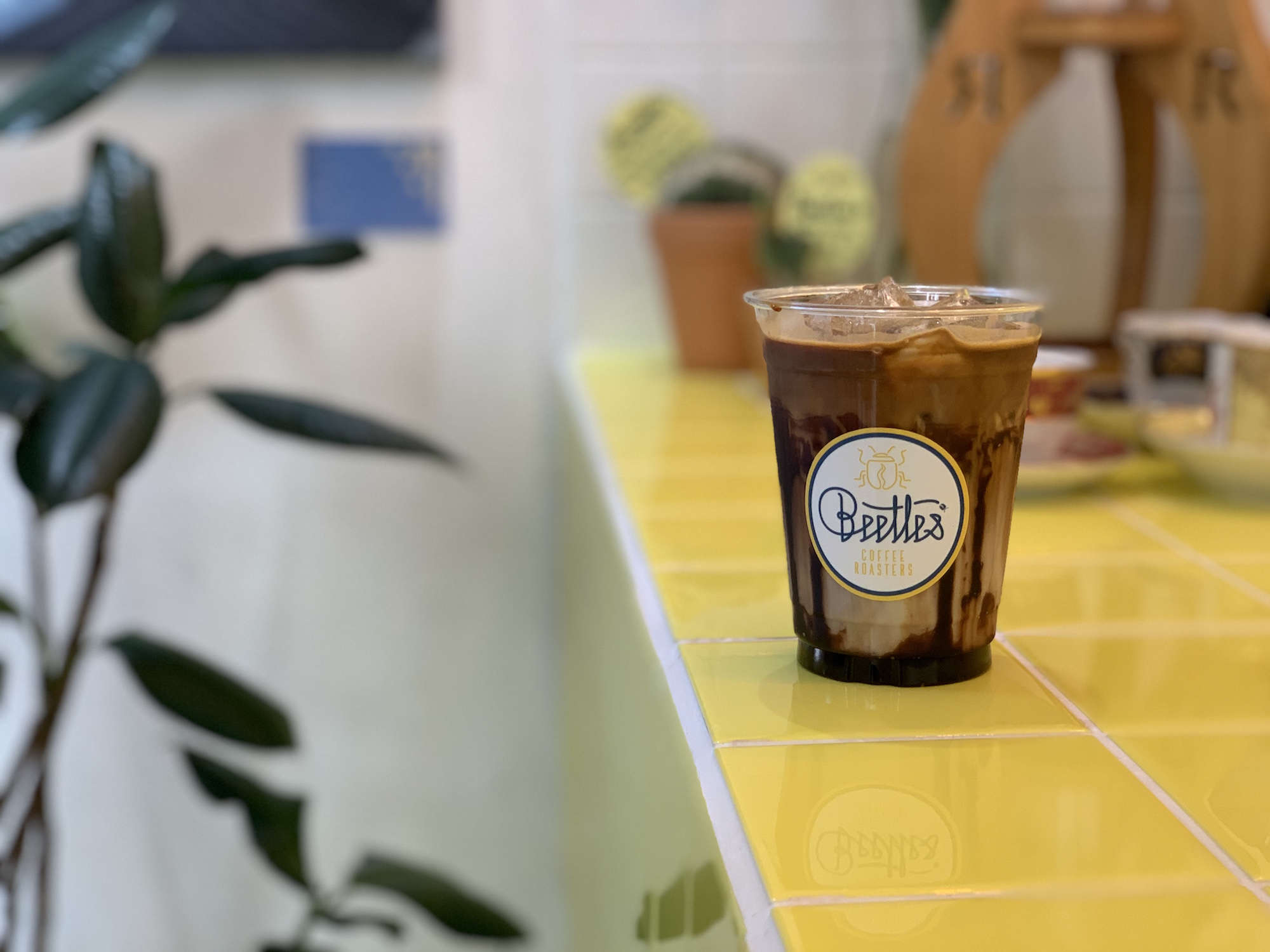 Beetles Cafe Coffee Latte on the Right Side Macau Lifestyle