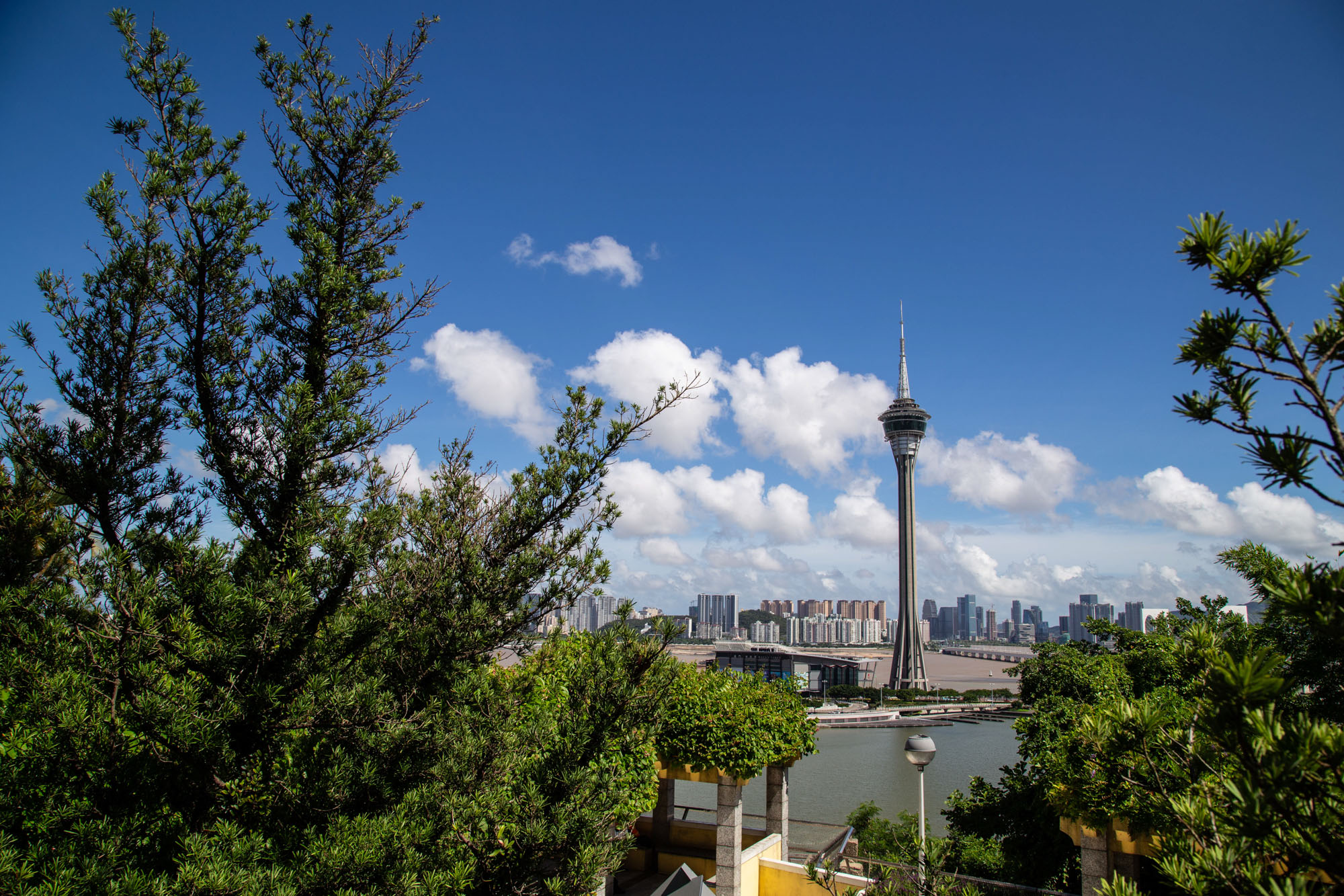 Jardim da Penha Macau Tower View Landscape Macau Lifestyle