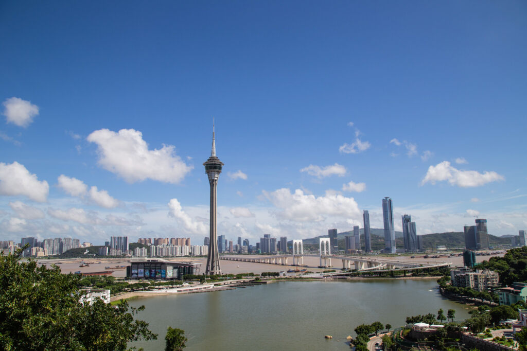 Nam Vam and Macau Tower Skyline 2