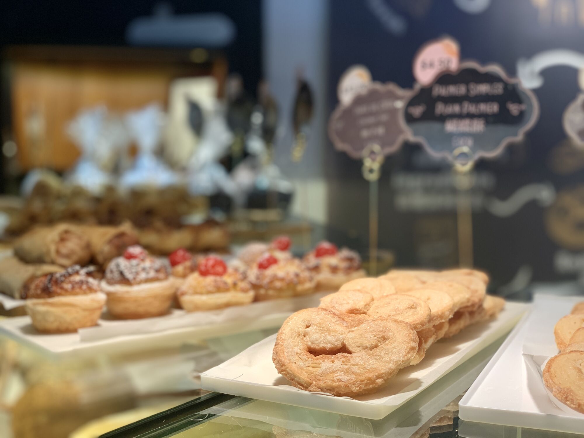 Portuguese Bakery Interior Pastries at the Counter Macau Lifestyle