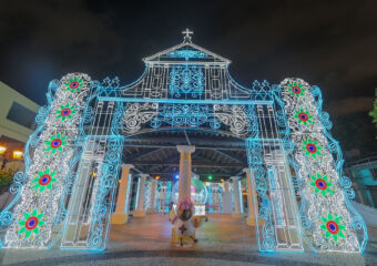 macao light festival 2020 church installation