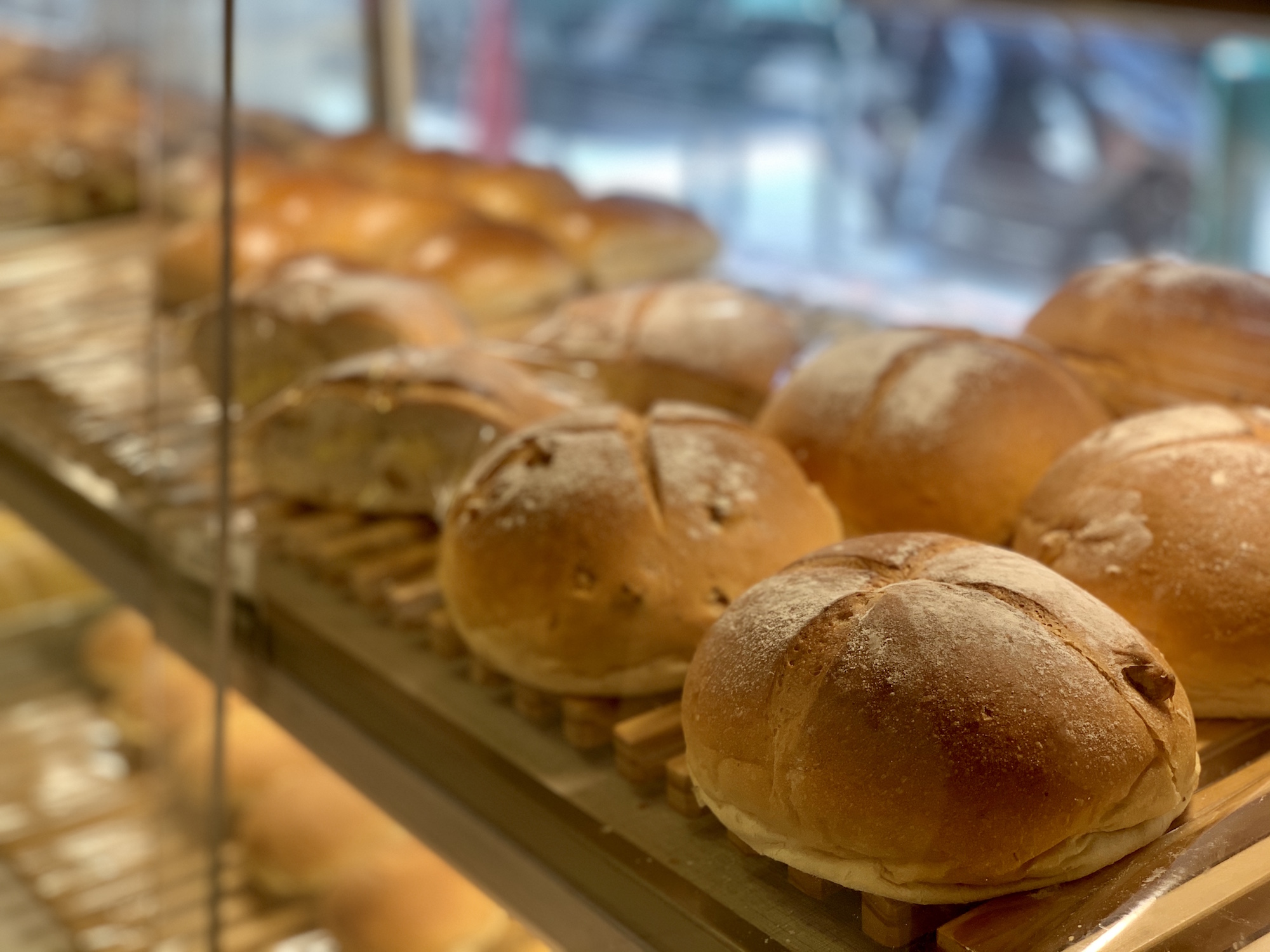 Mario Cake Shop Indoor Bread on Display Macau Lifestyle