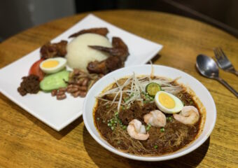 Nanyang Kopi Malaysian Restaurant Interior Mee Siam and Nasi Lemak in the Background Macau Lifestyle