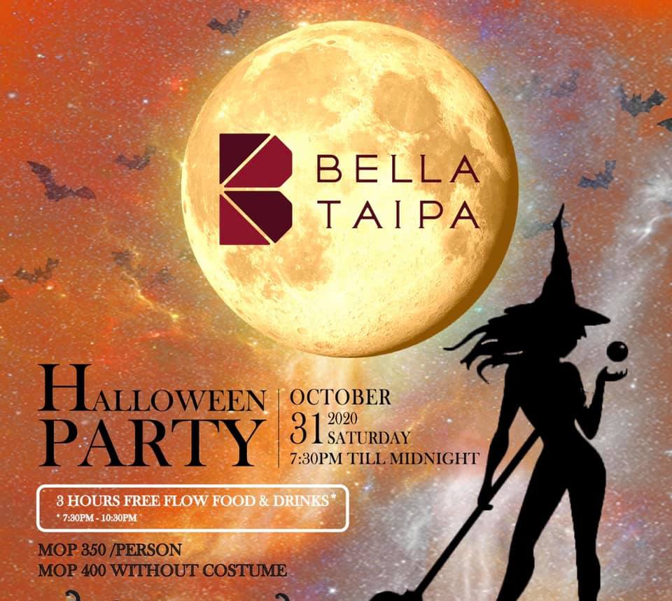 bella taipa halloween party october 2020