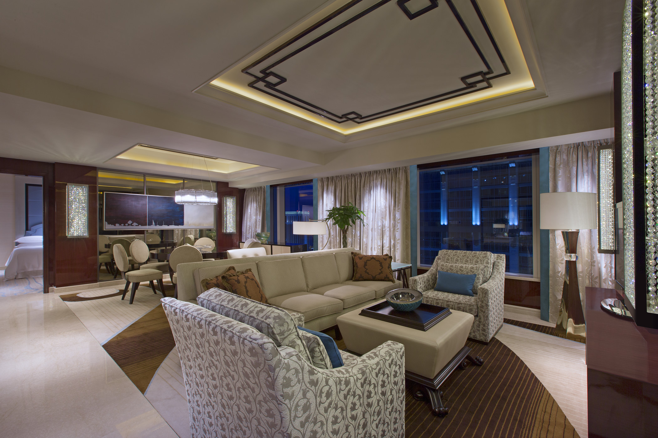 Ambassador Suite_Living Room Sheraton Grand Macao