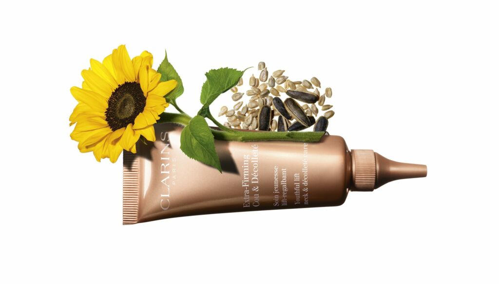 CLARINS Extra Firming Neck sunflower seeds beauty buys November