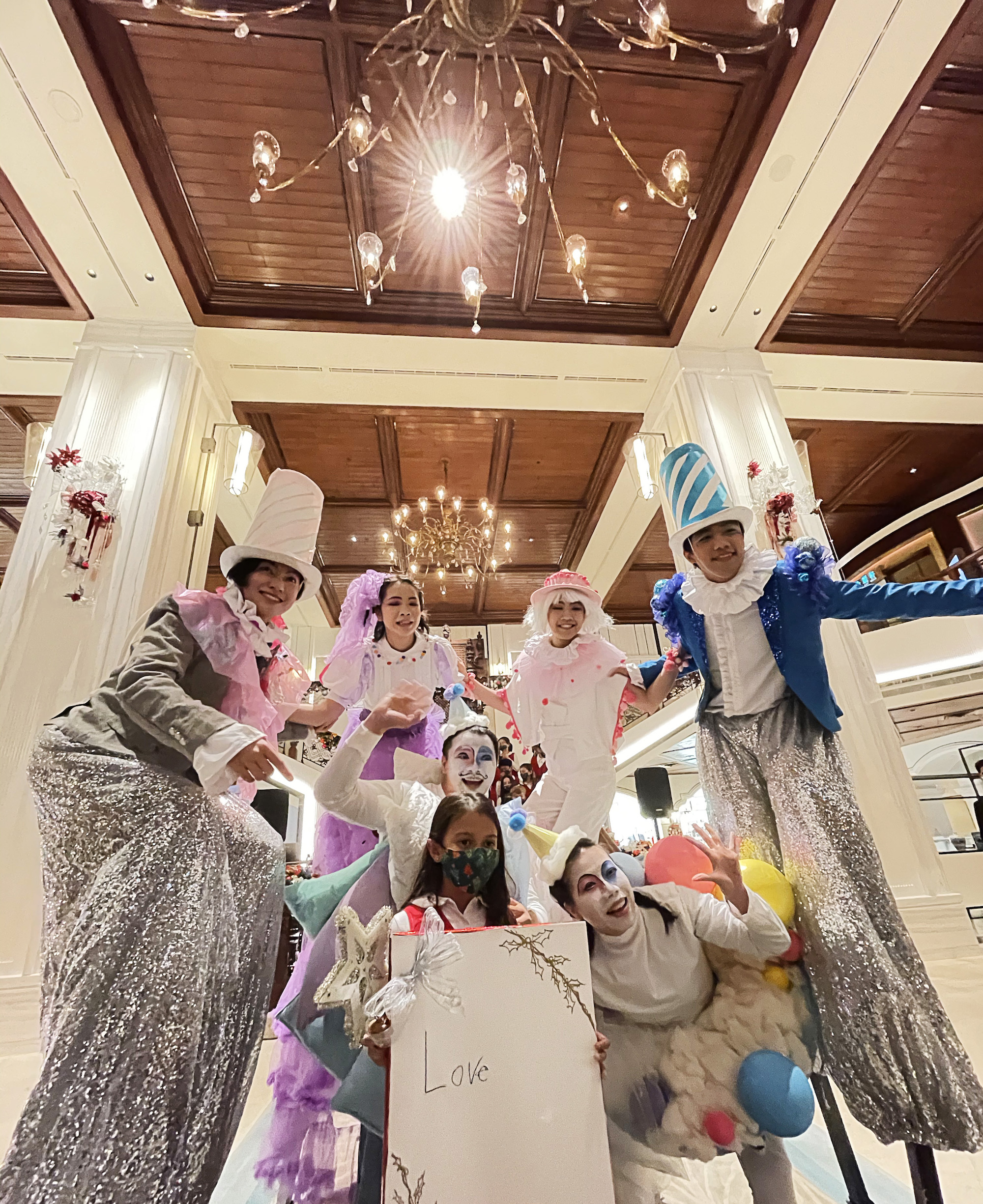 Grand Lapa Christmas Stilt Workshop Macau 2020