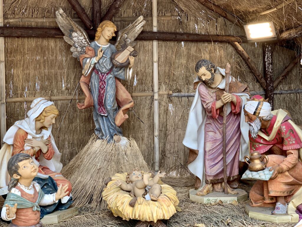 nativity set Macanese Christmas traditions and food
