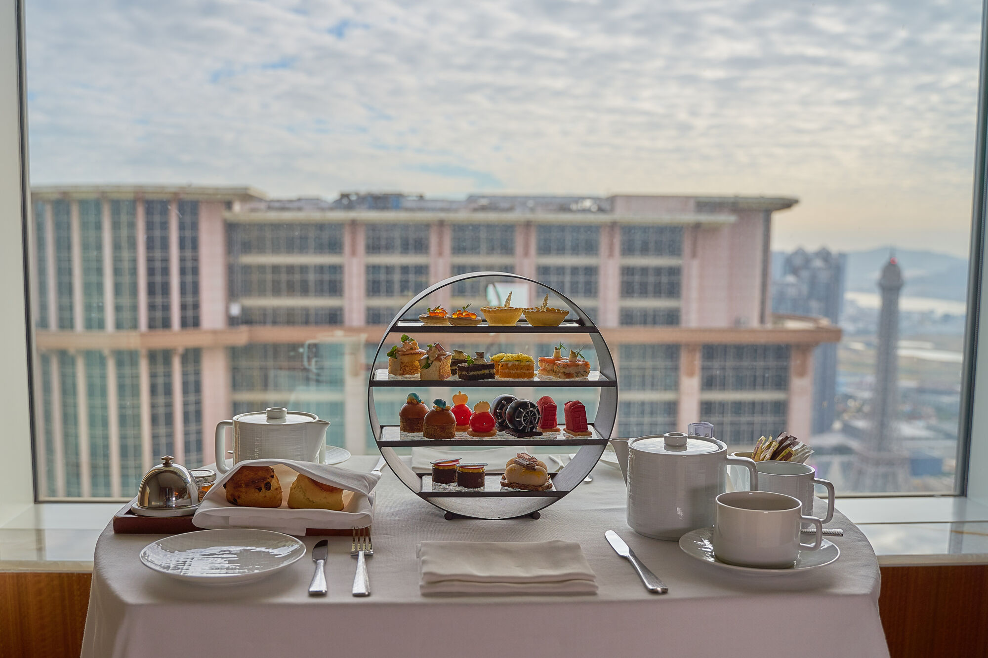 mothers day gift afternoon tea set at iridium spa st regis macao