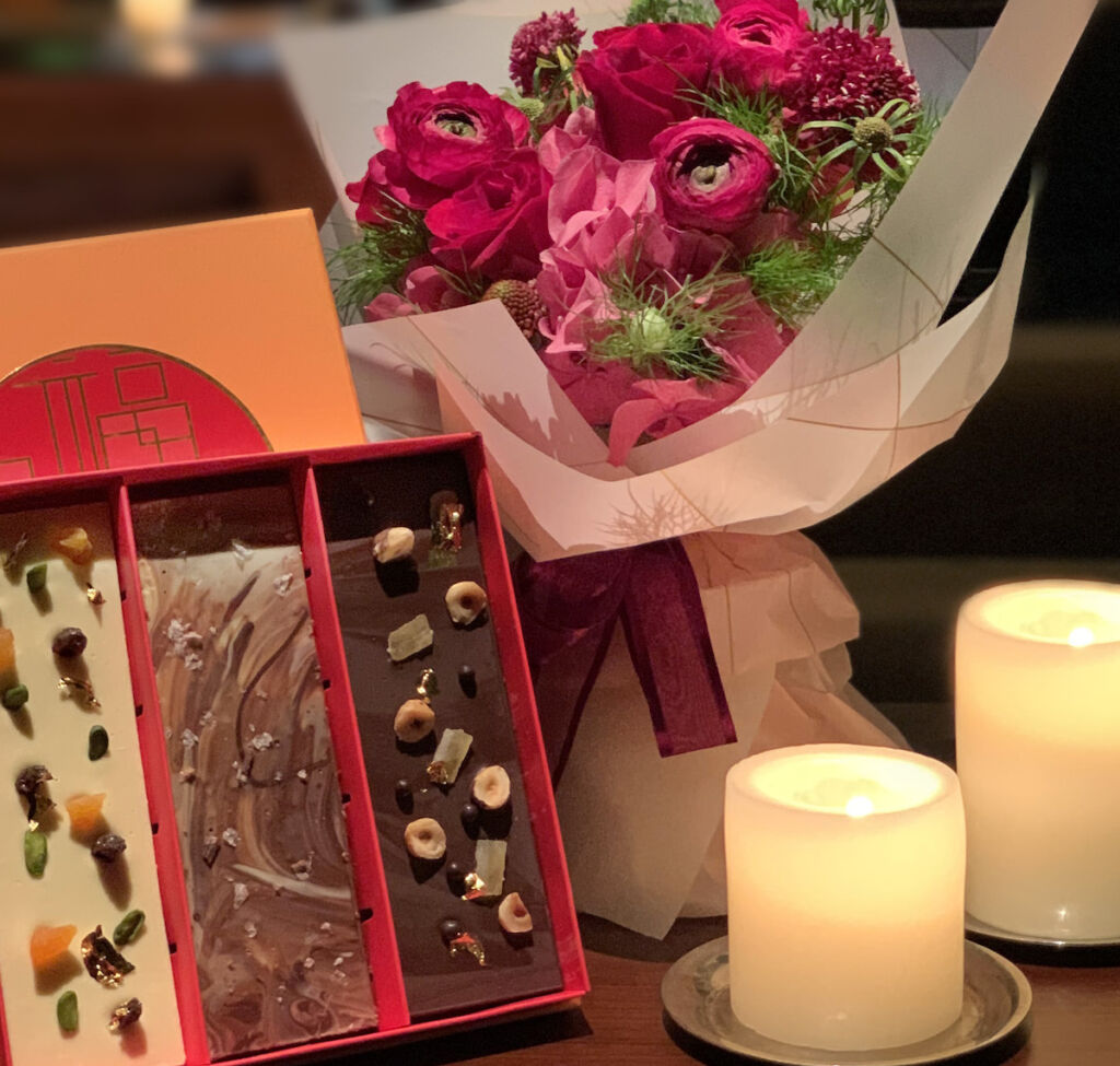 Grand Hyatt Macau情人節禮盒(朱古力及花束禮品裝) Valentine’s Gift Set
