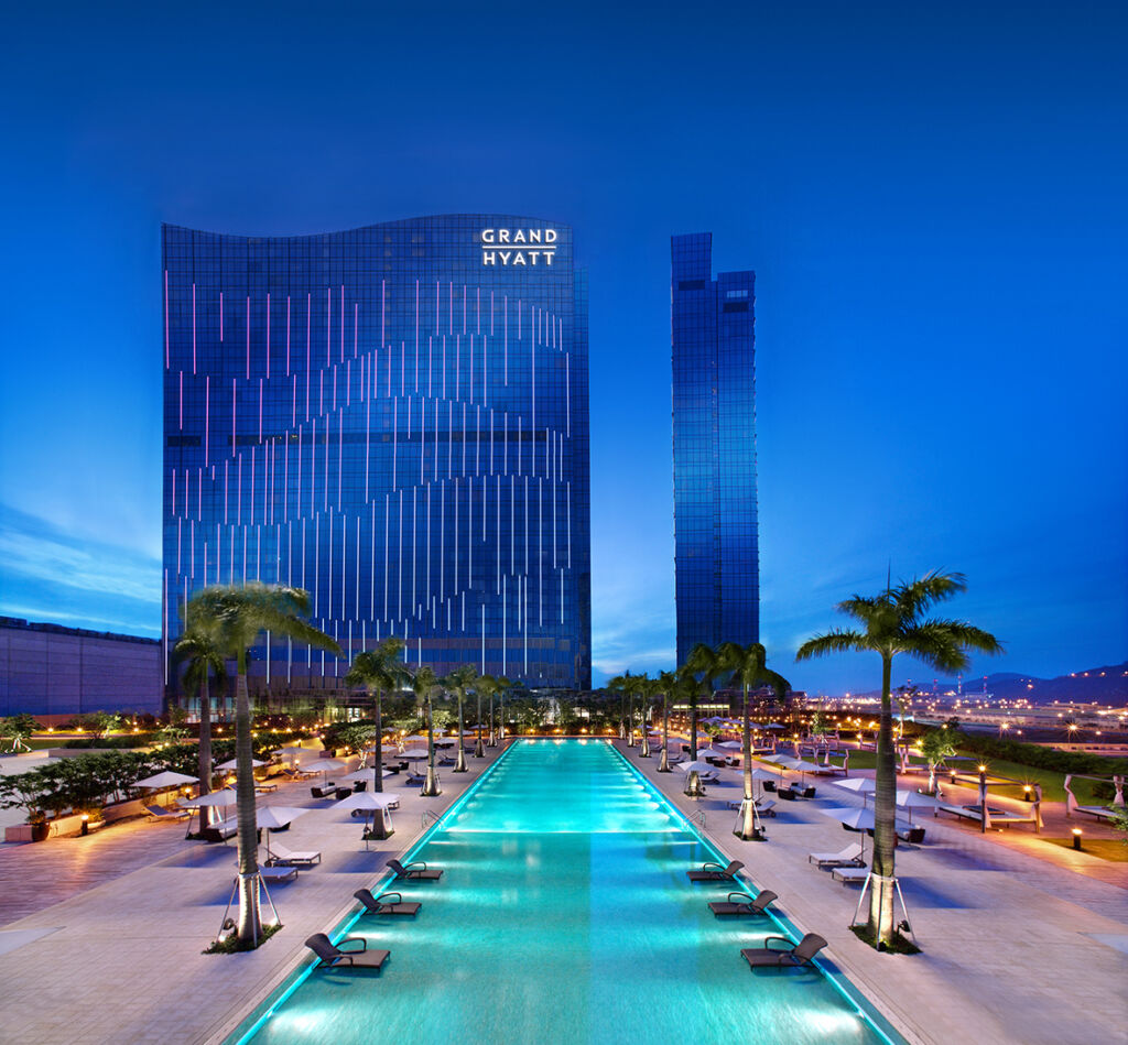 Grand Hyatt Macau exterior swimming pool