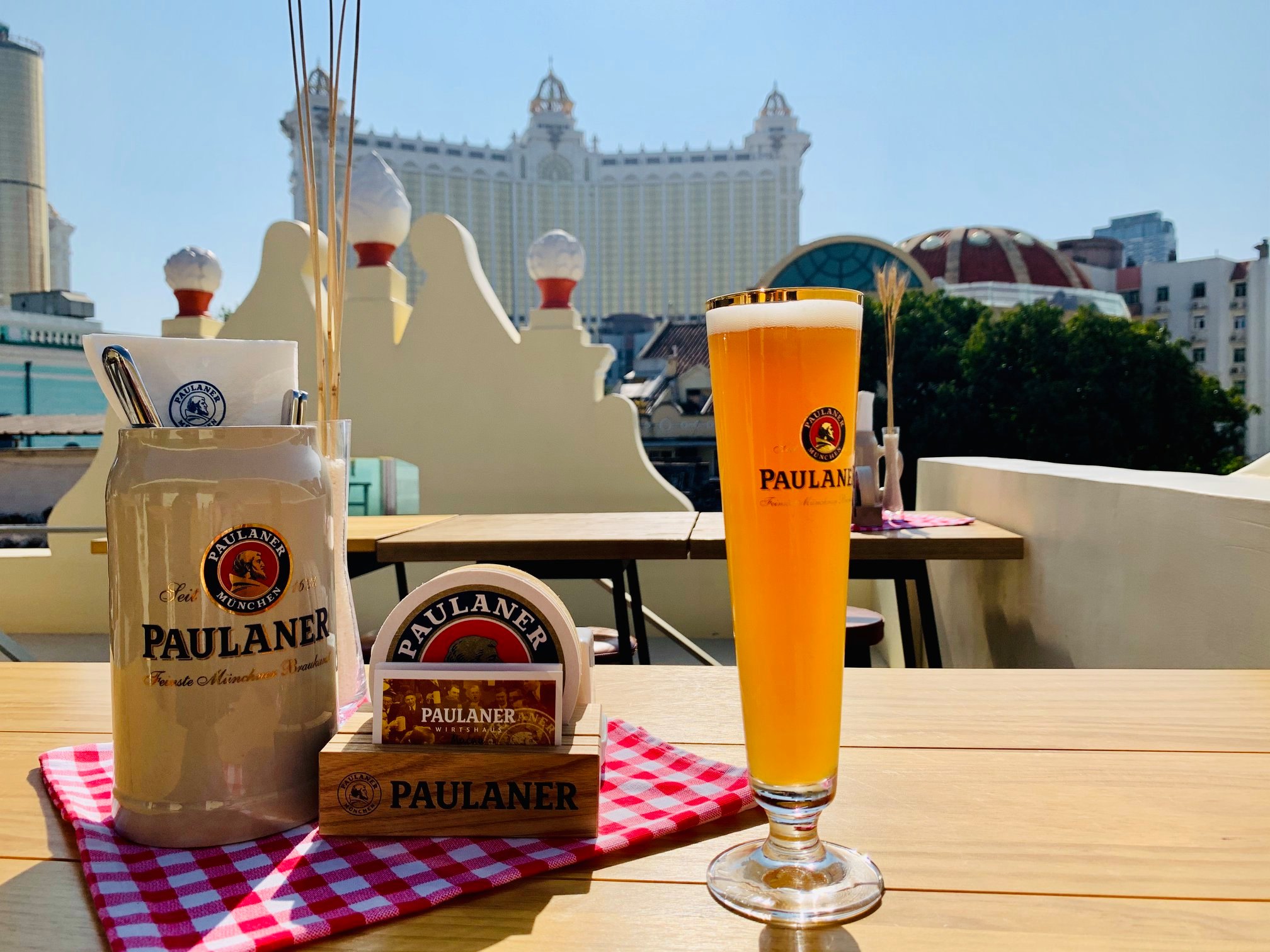 Paulaner Wirtshaus Macau spring outdoor spots Macau