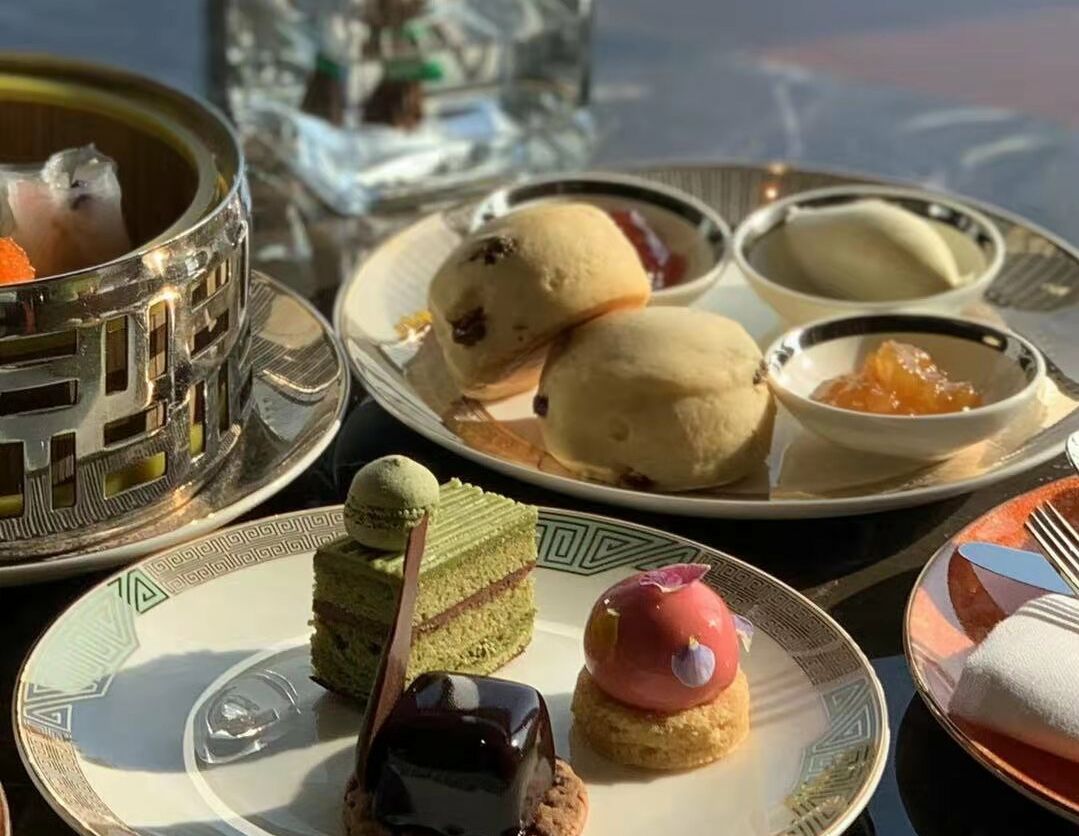 Ultimate Spring Afternoon Tea at Grand Club Close Up Photo