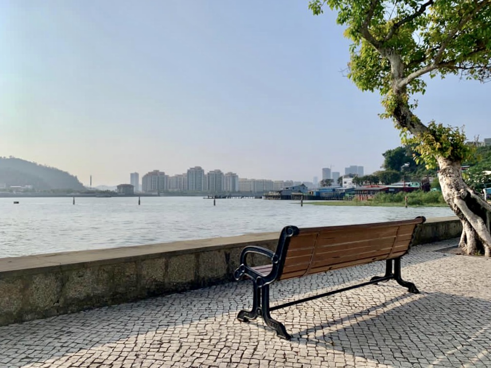 Coloane Waterfront Daylight Overlooking China Macau Lifestyle