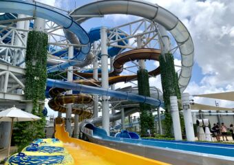Studio City Water Park Highpoint Twister close up