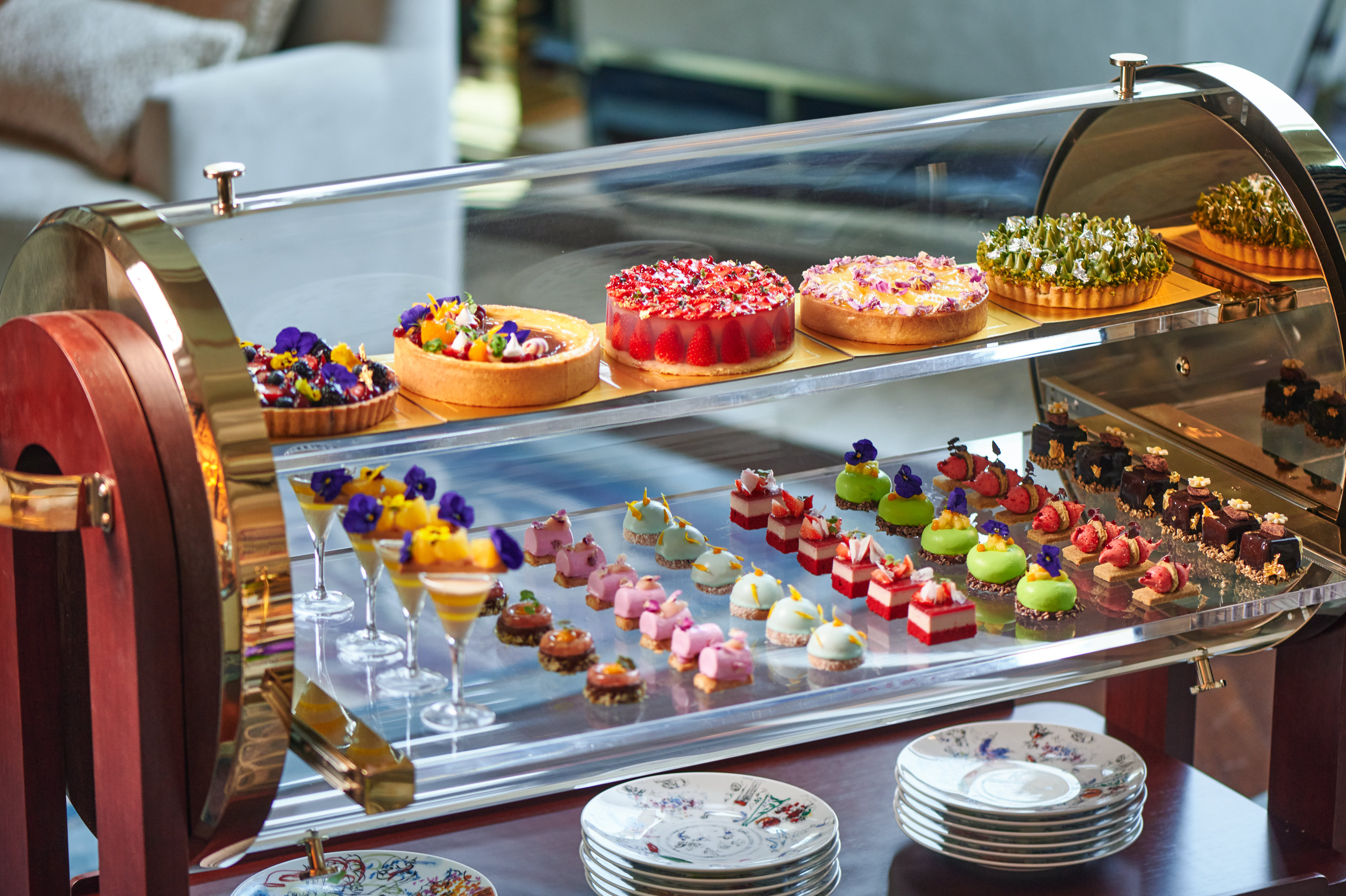 The Ritz-Carlton Bar and Lounge – Spring Blossom Afternoon Tea Set Sweets Options